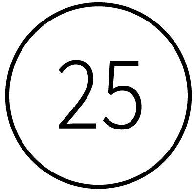 Ультратонкий <br>25 мм